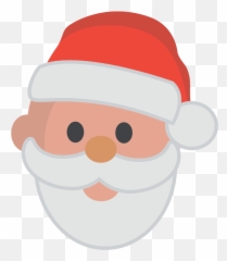blushing smiley face - Clip Art Library Easy Santa Emoji