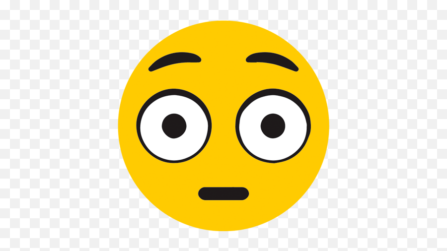 Surprised Decal - Smiley Emoji,Surprised Emoji Png