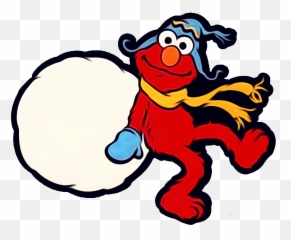 Elmo Snowball Winter Snow Cold - Clip Art Emoji,Snowball Emoji