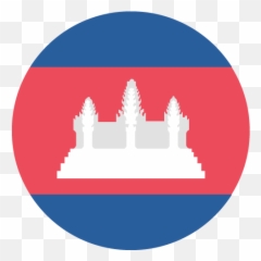 Flag Of Cambodia Emoji For Facebook - Cambodia Flag Emoji,Cambodia Flag Emoji