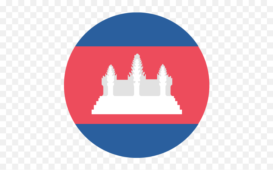 Flag Of Cambodia Emoji For Facebook - Cambodia Flag Emoji,Cambodia Flag Emoji