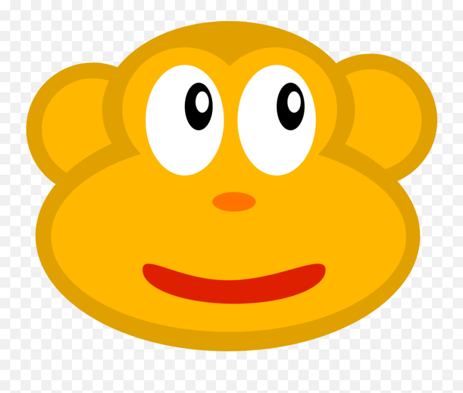 Smiley Emoticon Computer Icons Monkey - Yellow Baboon Cartoon Png Emoji,Monkey Emoticon