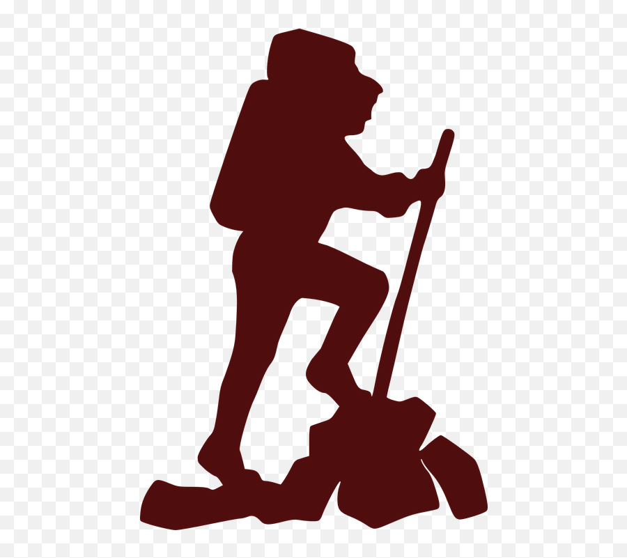 Walking Stick Walking Images - Mountaineering Clip Art Emoji,Shamrock Emoticon