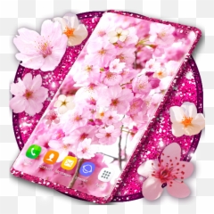 Sakura Parallax Live Wallpaper 3d Blossoms - Clip Art Emoji,Sakura Emoji