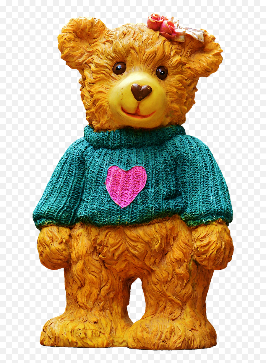 Art Stone Cute Knitting Sweater Knitted - Bear Emoji,Gummy Bear Emoji