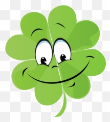 Clover Plant - Cartoon Emoji,Plant Emoticon