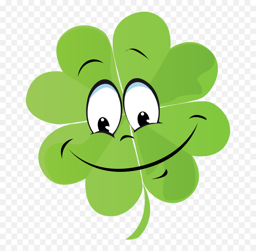 Clover Plant - Cartoon Emoji,Plant Emoticon