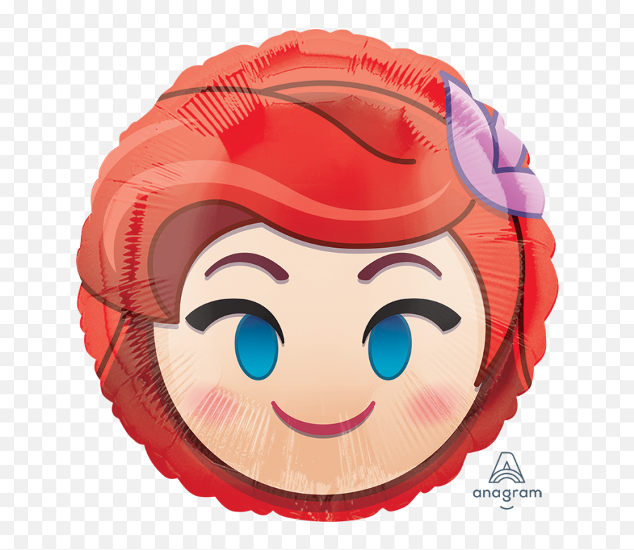 18 Little Mermaid Emoji - Ariel Princess Balloon,18 Emoji