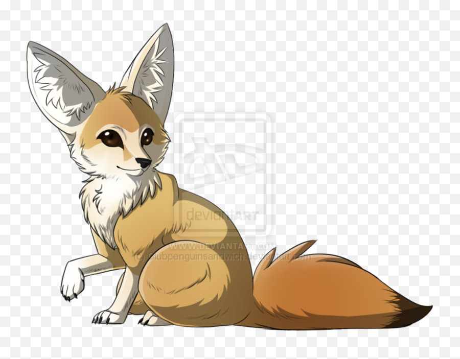 Fennec Fox - Fennec Fox Drawing Cute Emoji,Fox Emoticons