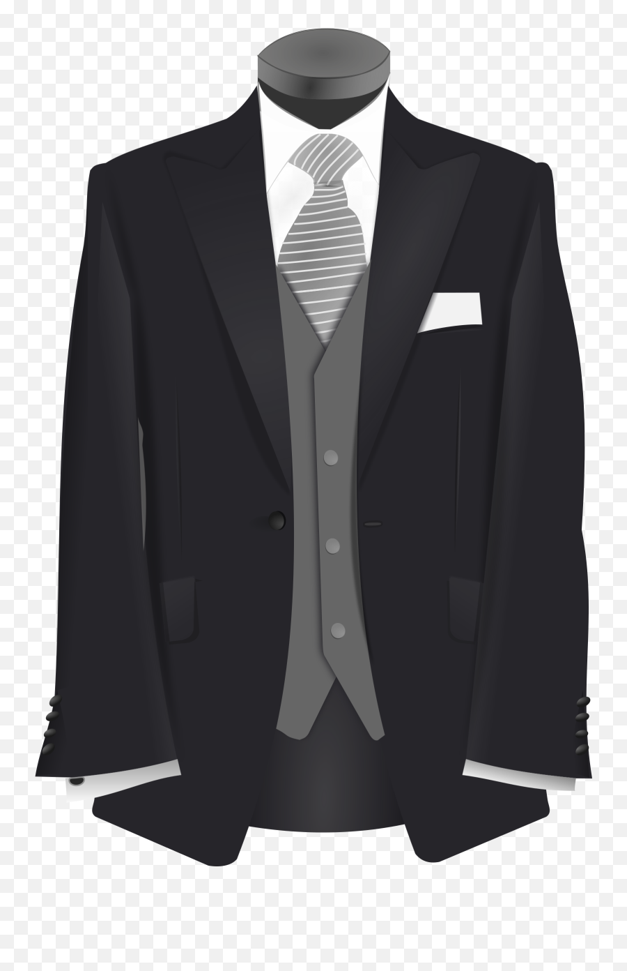 Wedding Suit Vector Clipart Image - Suit Jacket Clipart Emoji,Emoji Lightning Bolt And Umbrella