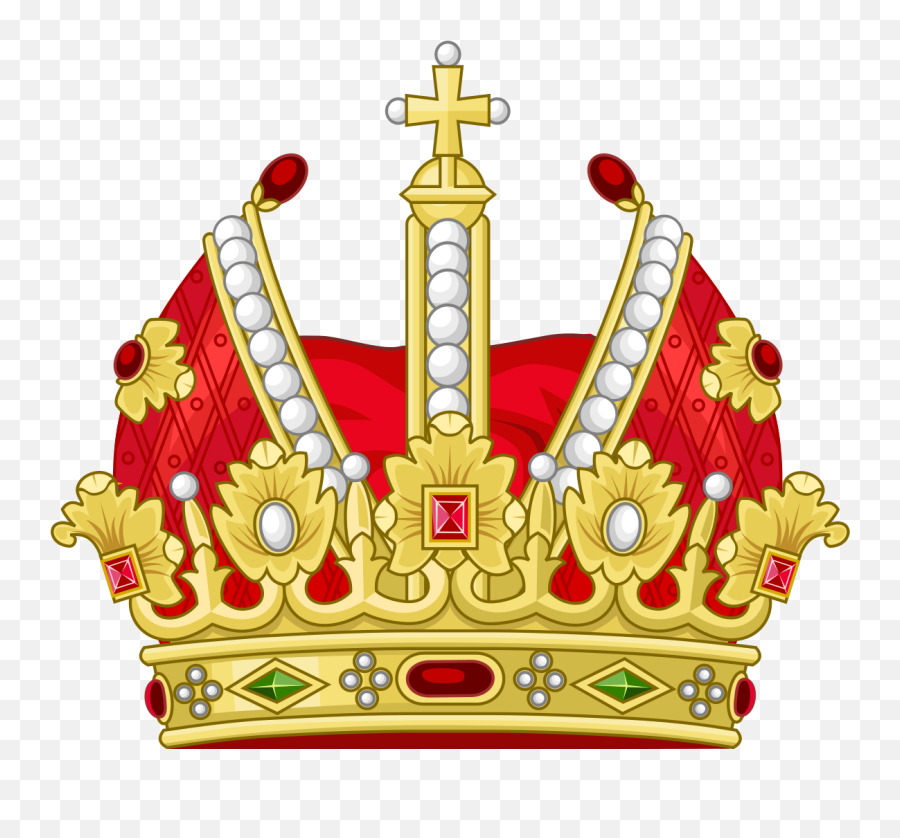Heraldic Imperial Crown - Heraldic Holy Roman Empire Crown Emoji,Queen Crown Emoji