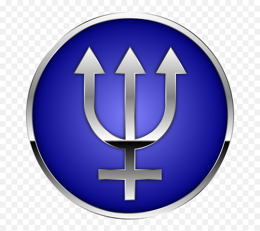 Neptune Planet Astrology - Neptune Symbol Png Planet Emoji,Emoji Symbols For Zodiac Signs