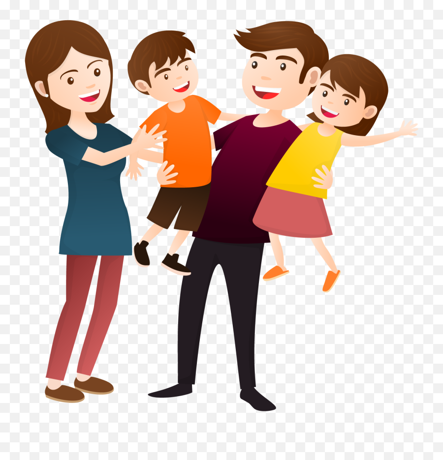 Couch Clipart Family Couch Family - Transparent Family Clipart Png Emoji,Fam Emoji