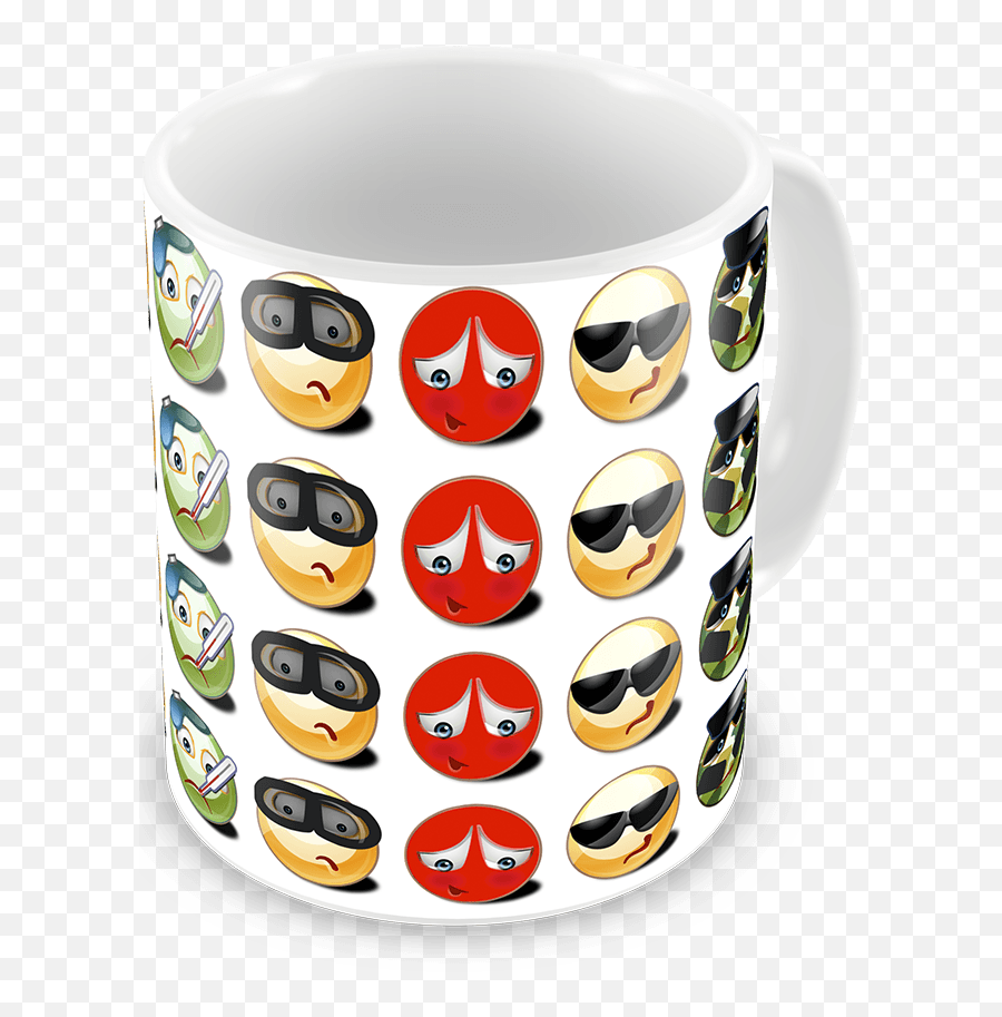 Caneca Emojis Snapchat - Emoticons Personalizada Cod 2105 Santa Lembrancinha Bowl,Sunglasses Emoji On Snapchat