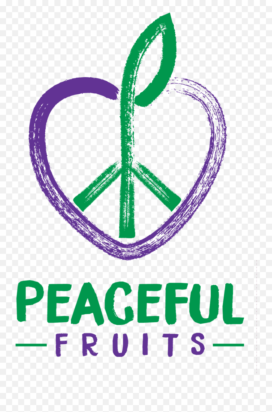 Download Full Logo Peaceful Fruits - Peace Png Image With No Peaceful Fruits Logo Emoji,Peaceful Emoji