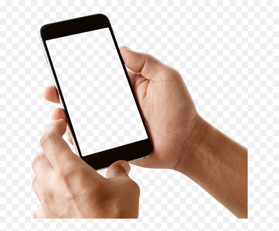 Phone In Hand Png - Transparent Hand Holding Phone Png Emoji,Samsung Emoji Keyboard