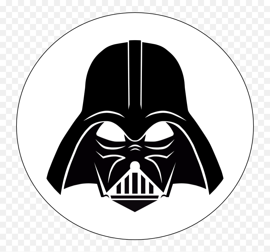 Anakin Skywalker Silhouette Star Wars Stormtrooper Stencil - Darth Vader Logo Emoji,Stormtrooper Emoji