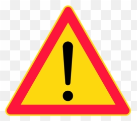 General Caution - Take Precautions Emoji