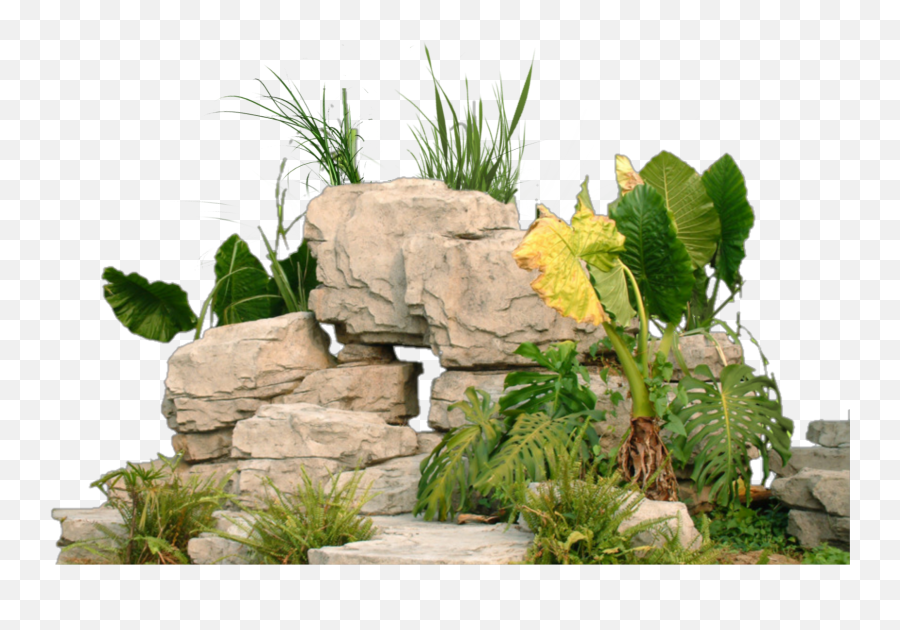 Stone Garden Nature Grass Weeds - Stone Garden Wall Transparent Background Emoji,Gardening Emoji
