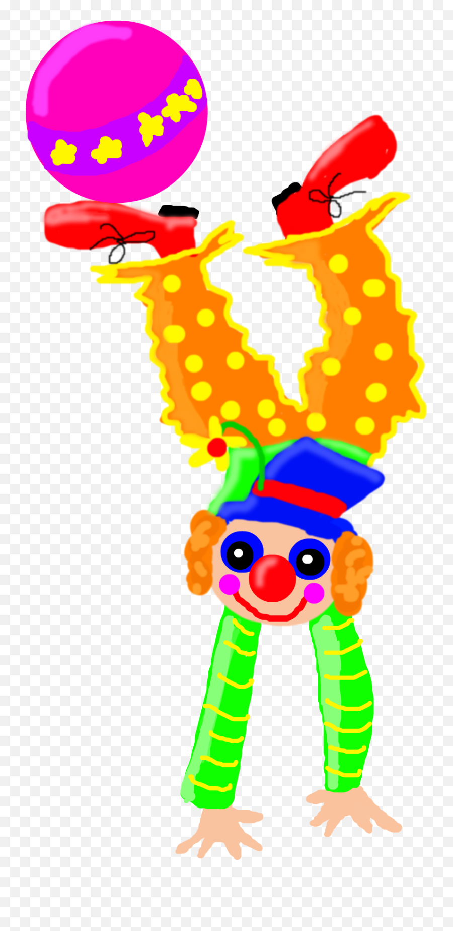 Clown Clipart - Upside Down Png Download Full Size Up Side Down Clown Emoji,Upside Down Emoji Png