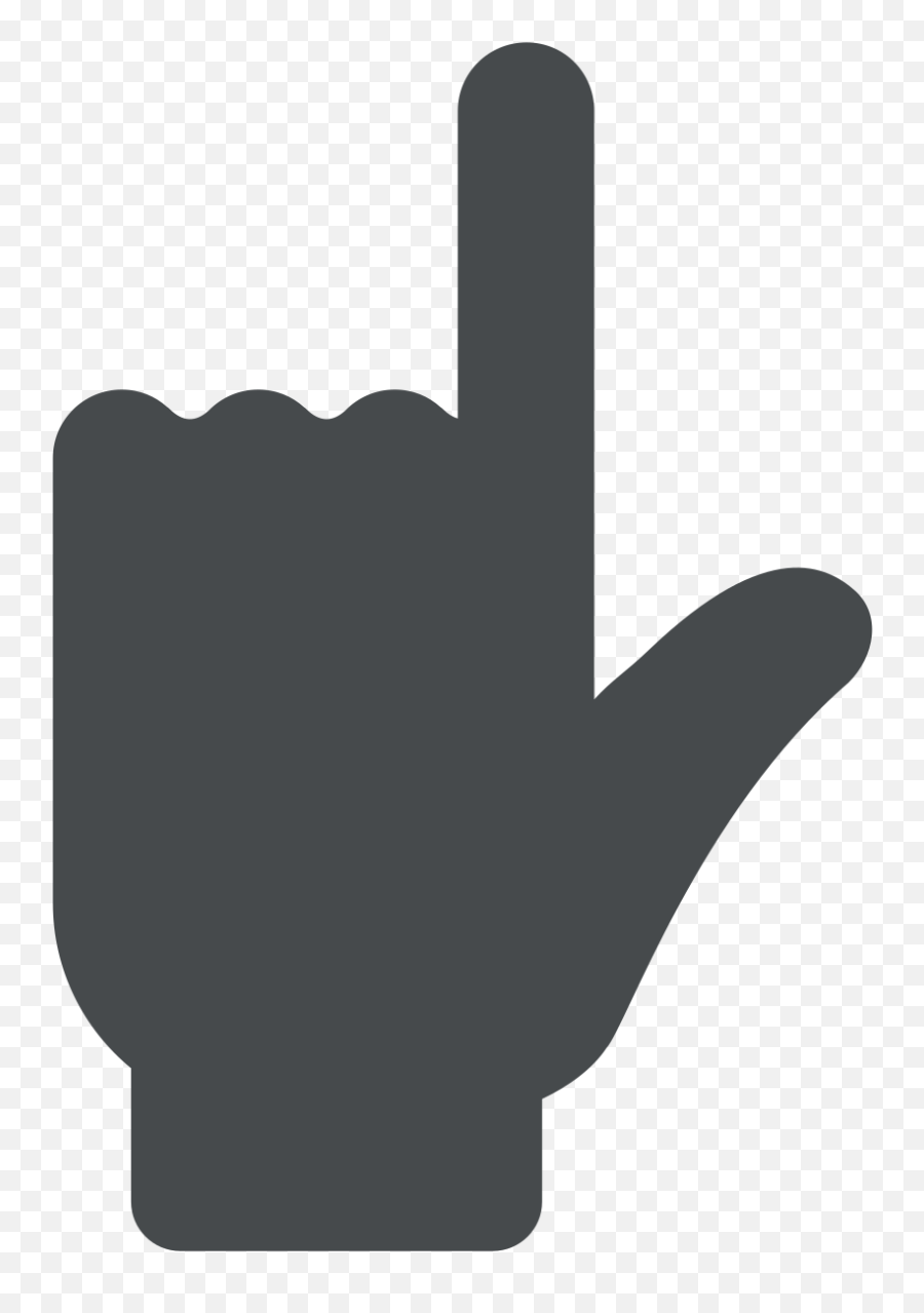 Fxemoji U1f5a2 - Sign,Black Hand Emoji