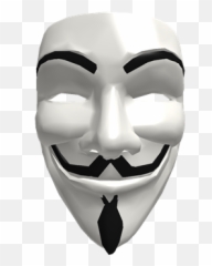 Face Mask Funny Fear Nickname - Masque Anonymous Png Emoji