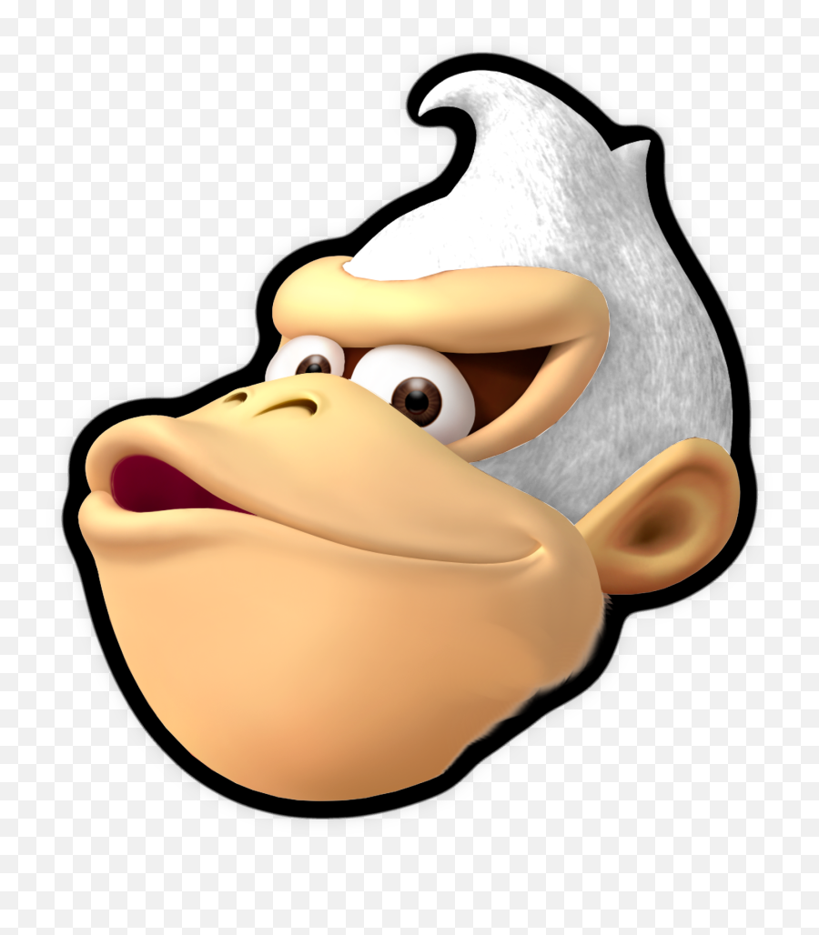 Donkey Kong Face Png Clipart - Full Size Clipart 4968469 Portable Network Graphics Emoji,Donkey Emoji