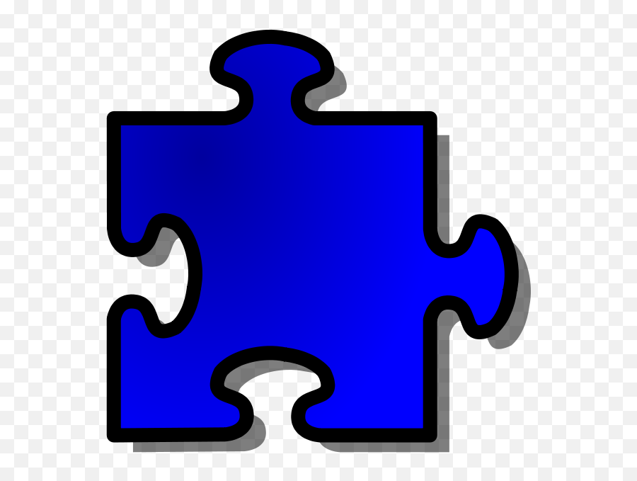 Free Vector Jigsaw Blue Puzzle Clip Art - Puzzle Pieces Clip Puzzle Pieces Clip Art Emoji,Emoji Puzzles