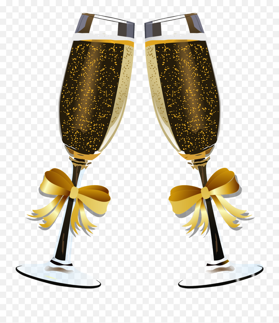 Party Glass Png - Champagne Stemware Transparent Cartoon Cheers Wine Glass Png Emoji,Champagne Glass Emoji