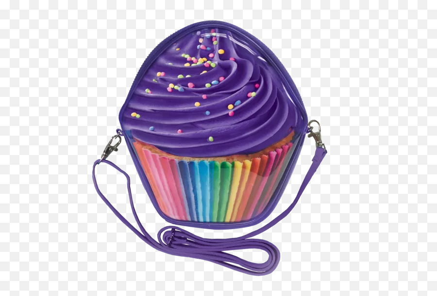 Rainbow Cupcake Purse - Cupcake Emoji,Emoji Cupcakes