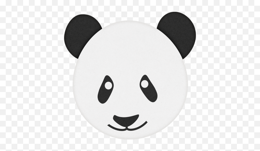 Inner Wild Panda Bear Graphic - Cartoon Emoji,Bear Emoticon