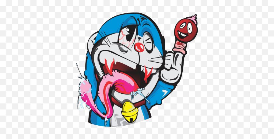 Hq Png And Vectors For Free Download - Vector Doraemon Zombie Png Emoji,Mouthless Emoji