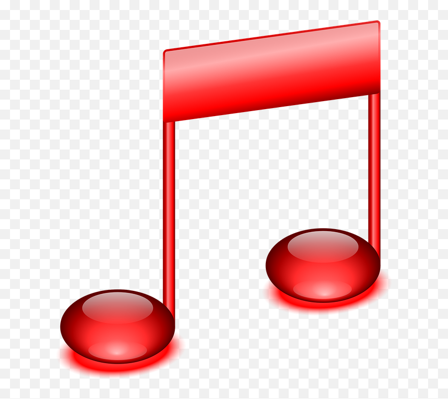 Free Melody Music Vectors - Red Music Note Clip Art Emoji,Music Notes Emoticon