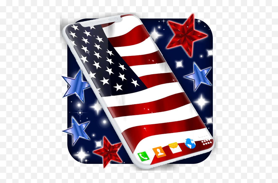 American Flag Wallpapers Usa Hd Wallpaper Theme - Flag Of The United States Emoji,Puerto Rico Flag Emoji