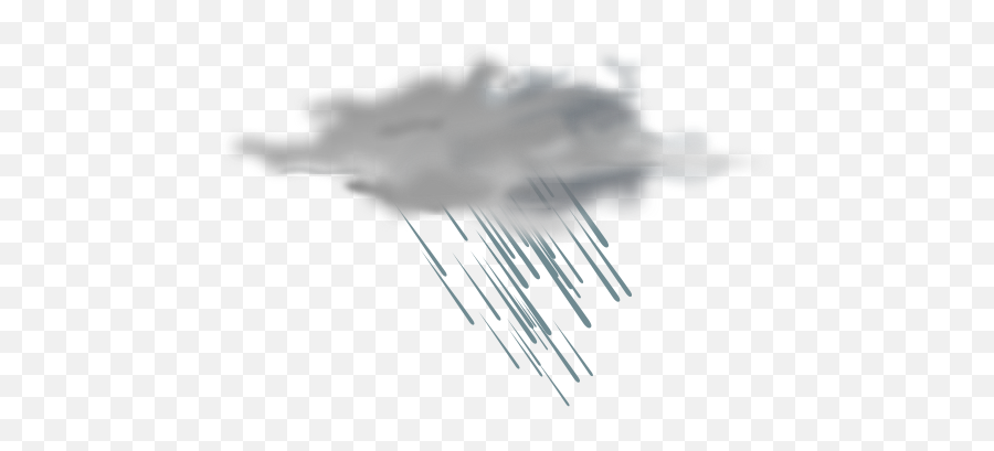 Weather Icon - Transparent Background Rain Clouds Clipart Emoji,Heavy Metal Emoticons
