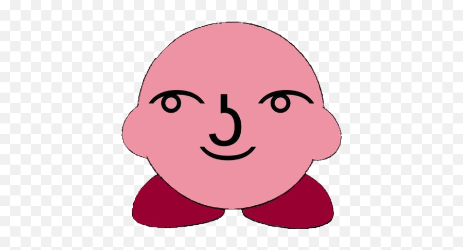 Misc Png Images - Kirby With Lenny Face Emoji,Grave Emoji