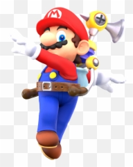 Mario Png - Super Mario Sunshine Render Emoji,Emoji Super Mario