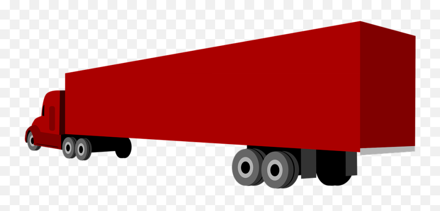 Remorque Transport De Marchandises - Container Truck Clip Art Png Emoji,Lit Emoji