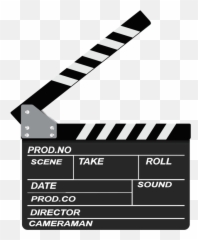 Clapperboard Film Clip Art - Clapper Board Transparent Background Emoji,Clapboard Emoji