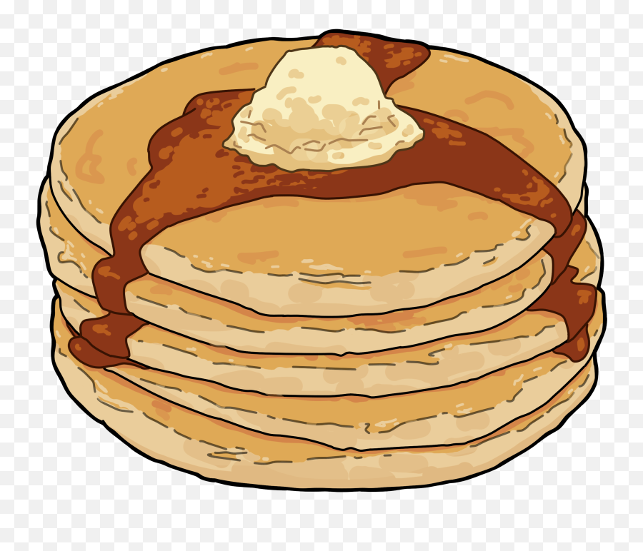 Clipart Breakfast No Background - Transparent Background Pancakes Clipart Emoji,Pancake Emoji