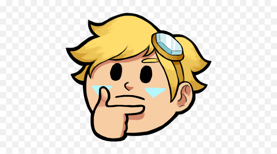 Ezreal Thinking Emoji,League Of Legends Emoji