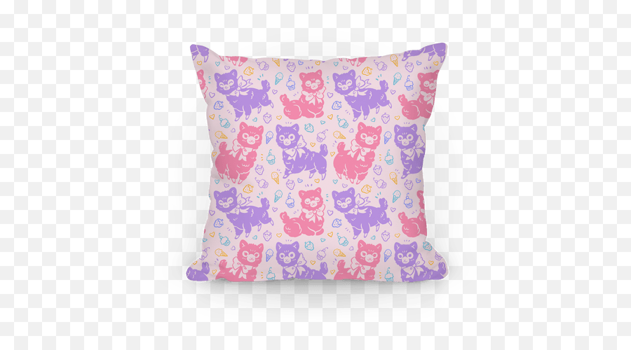 Kawaii Pillows Pillows Lookhuman - Cushion Emoji,Alpaca Emoji