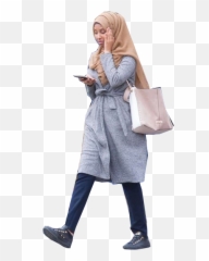 Transparent Background Template Aloof Muslim Know Your Meme - Woman Emoji