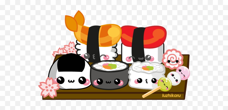Sushi Anime - Buscar Con Google Dibujos Kawaii Comida Kawaii Chibi Sushi Emoji,Chopsticks Emoji
