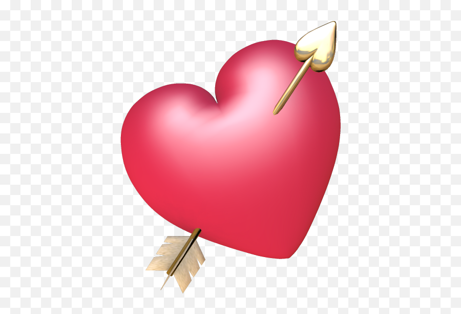 Pin Auf Künstler - Pink Hearts With Arrows Emoji,Herat Emoji