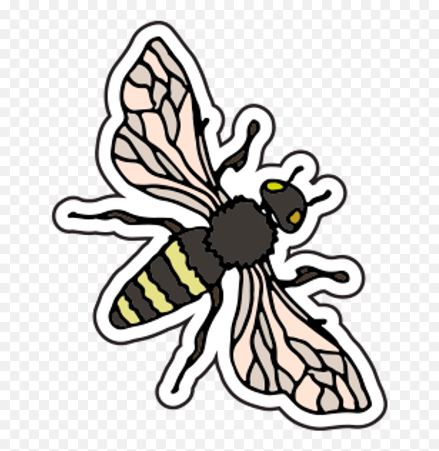Pastel Clipart Bee - Png Download Full Size Clipart Clip Art Emoji,Bumblebee Emoji