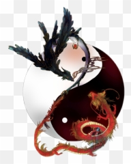 Largest Collection Of Free - Yin And Yang Png Dragon Emoji
