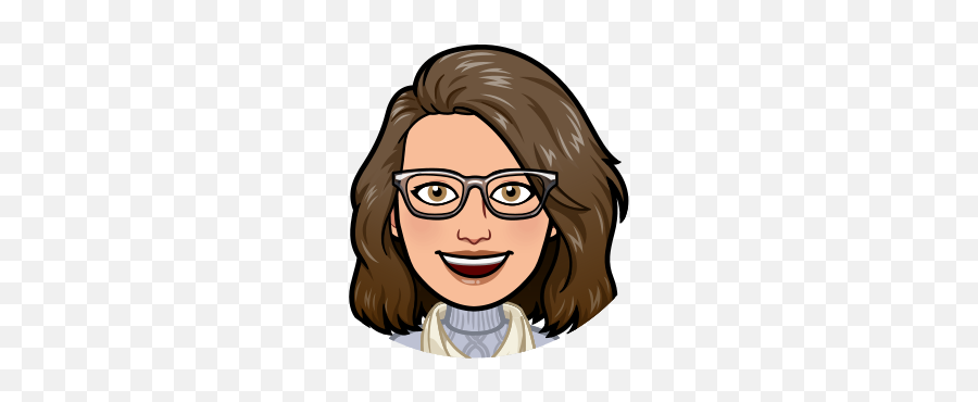 Library - Shelton Elementary School Girl Bitmoji Head Emoji,Brown Hair Emoji