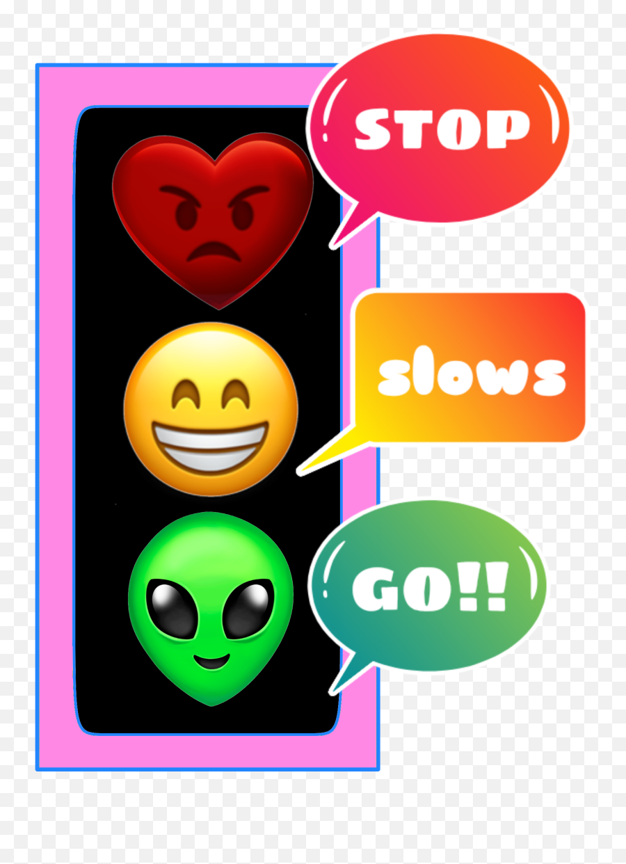 Semaforo - Sticker By Antonino Calascibetta Smiley Emoji,Stop Sign Emoticon
