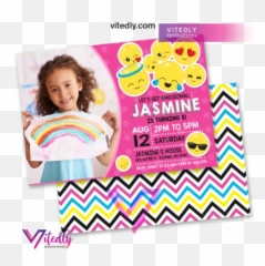 Invitations - Girl Emoji